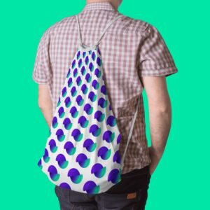 Divi engine string bag (Small Logos)